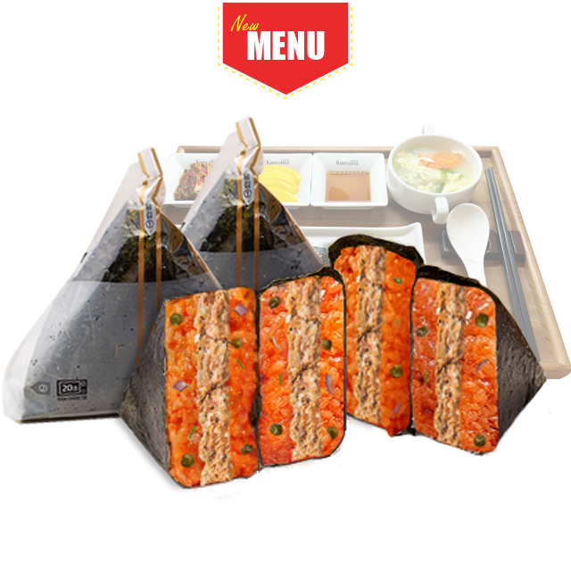 Gochujang Tuna Triangle Kimbap