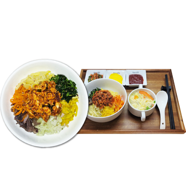Spicy Chicken Bibimbap