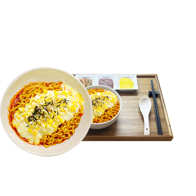 Corn Cheese Buldak Ramen