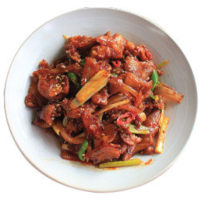 125. Spicy Lamb Jumulleok