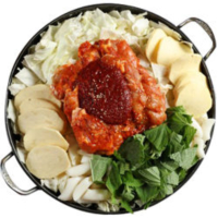 131. Spicy Stir-fried Chicken (Dak-galbi)