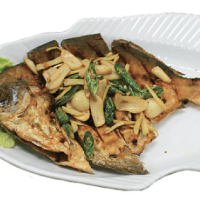 183. Fried Silver Pomfret