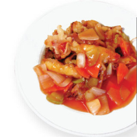 200. Sweet and Sour Cuttlefish