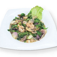 203. Stir-fried Shrimp & Cauliflower in Thick Sauce