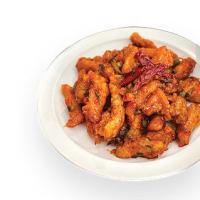 206. Fried Cuttlefish with Hot Pepper Sauce