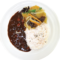 234. Stir-fried Glass Noodles and Vegetables over Rice