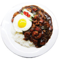 237. Seafood Black Bean Sauce with Rice