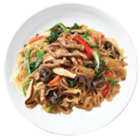 Stir-fried Glass Noodles with Vegetables