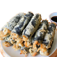 88. Deep-Fried Seaweed Rolls (Gimmari)